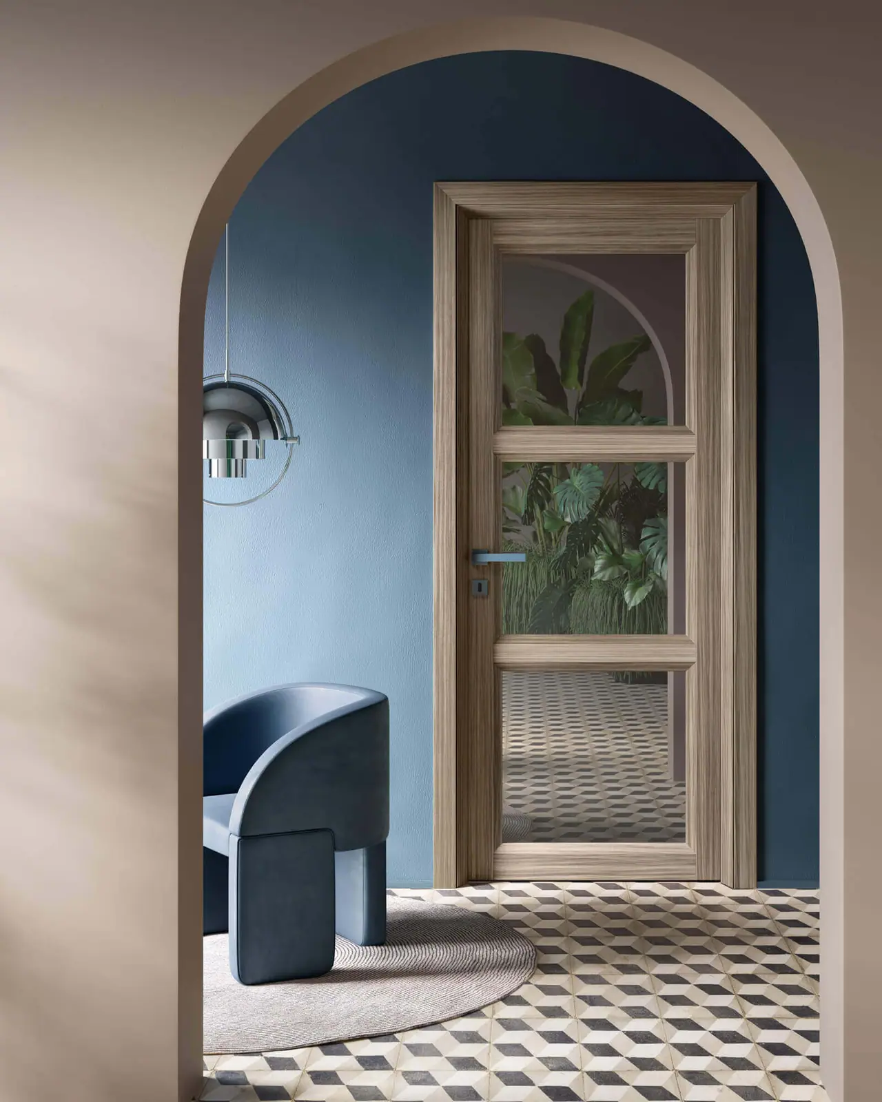 Gidea Climb — interior door