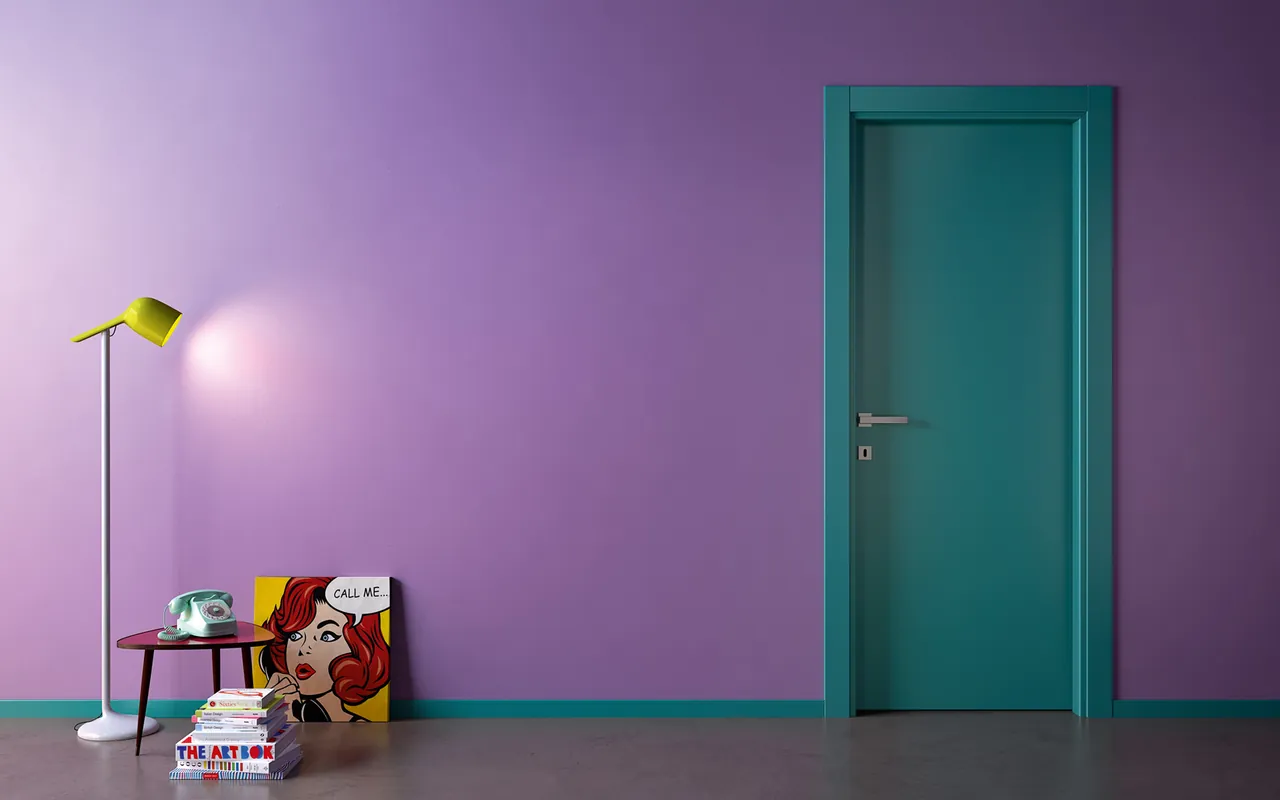 Gidea 1000 Colours — lacquered door